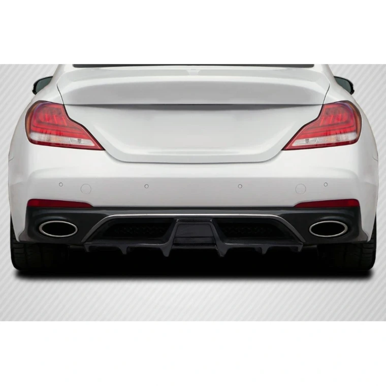 2019-2021 Genesis G70 MSR Carbon Fiber Rear Lip - image 1
