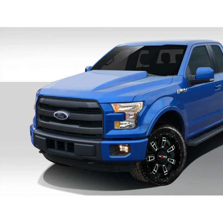 2015-2020 Ford F-150 Duraflex Cowl Hood - 1 Piece - image 1