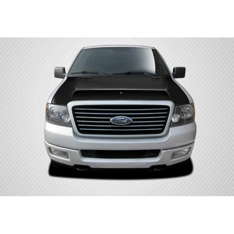 2004-2008 Ford F150 Super Snake Carbon Fiber Hood - image 1