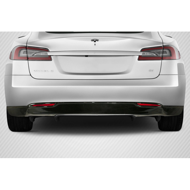 2012-2016 Tesla Model S UTech Rear Diffuser - 1 Piece - image 1