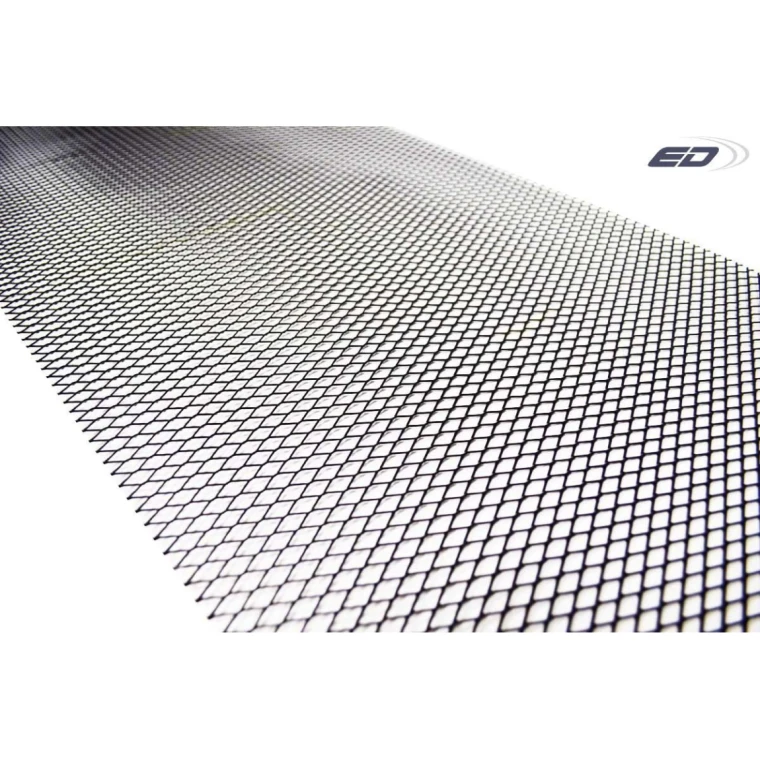 Diamond Cut Mesh Grille (black) - 1 Piece - image 1