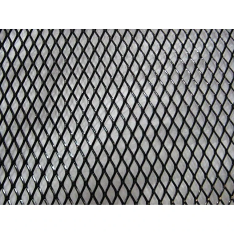 Diamond Cut Mesh Grille (black) - 2 Piece - image 1