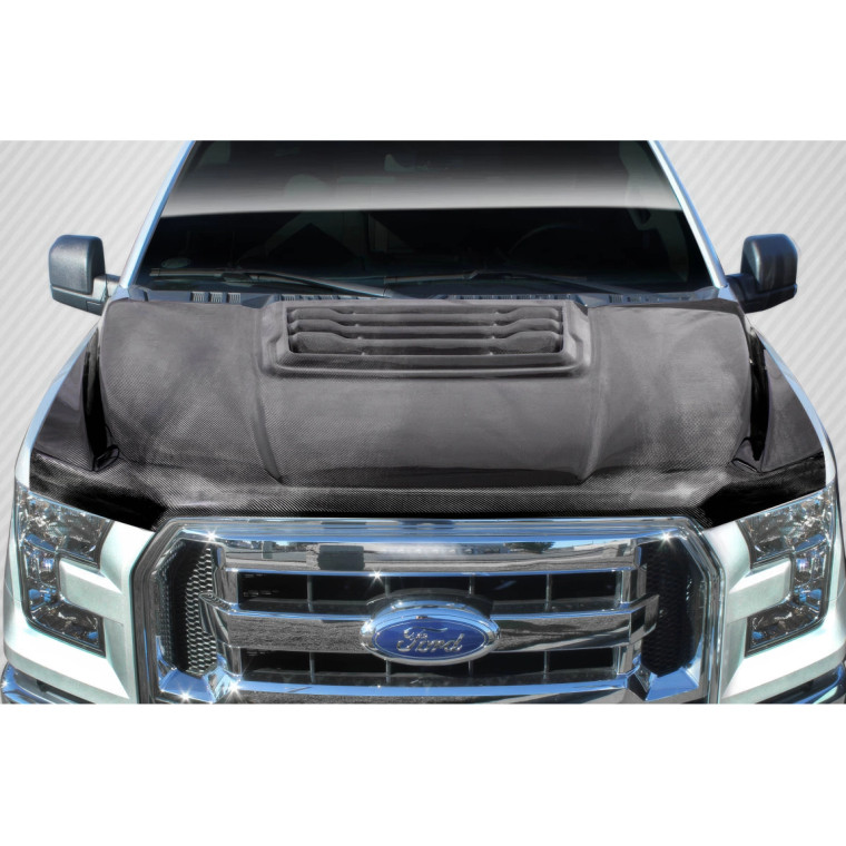 2015-2020 Ford F-150 Raptor Look Hood - 1 Piece (S) - image 1