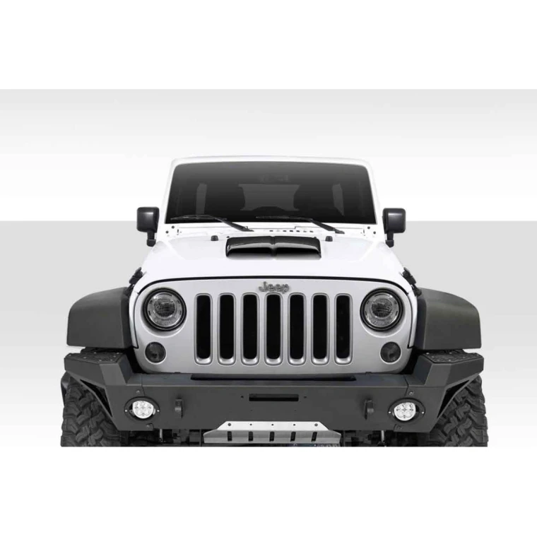 Universal Dual Ram Air Hood Scoop - 1 Piece - image 1