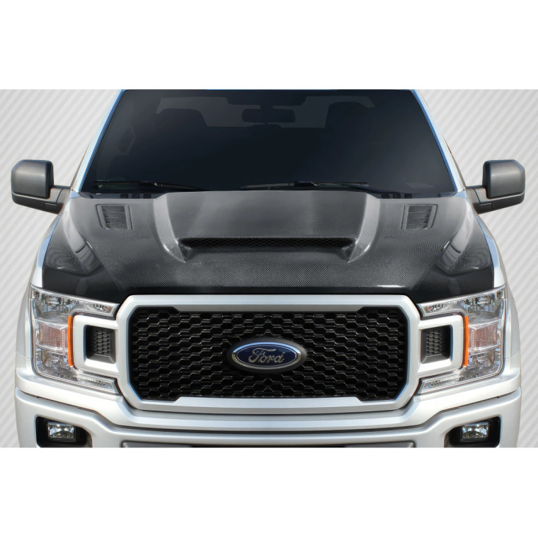 2015-2020 Ford F-150 Carbon Creations CVX Hood - 1 Piece - image 1