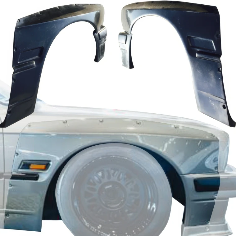 FRP TKYO Wide Body Fender Flares (front) 4pc 50mm > BMW 318i 1984-1992> 2dr Coupe - image 1