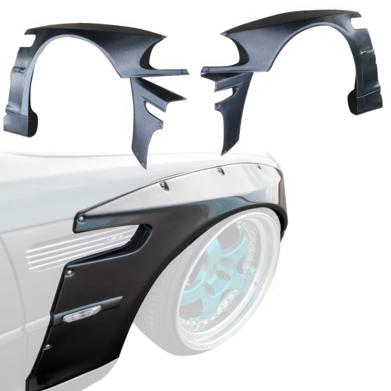 FRP TKYO Wide Body Fender Flares (front) 4pc 20mm > BMW M3 (E46) 2002-2005 > 2dr Coupe - image 1