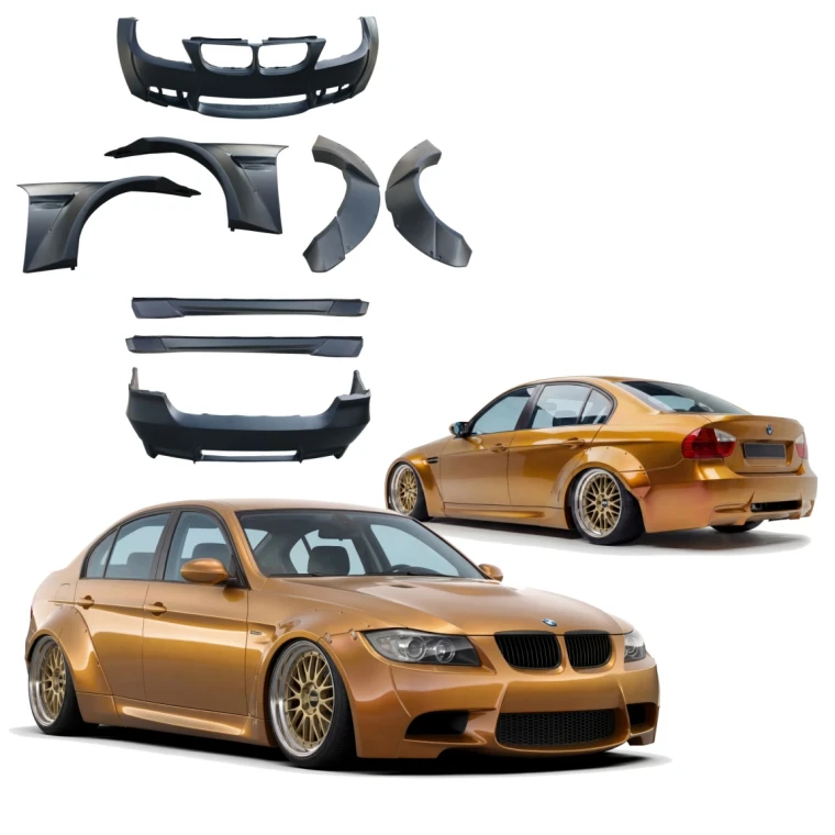 FRP TKYO Wide Body Body Kit > BMW 328i 335i (E90) 2009-2011 > 4dr - image 1