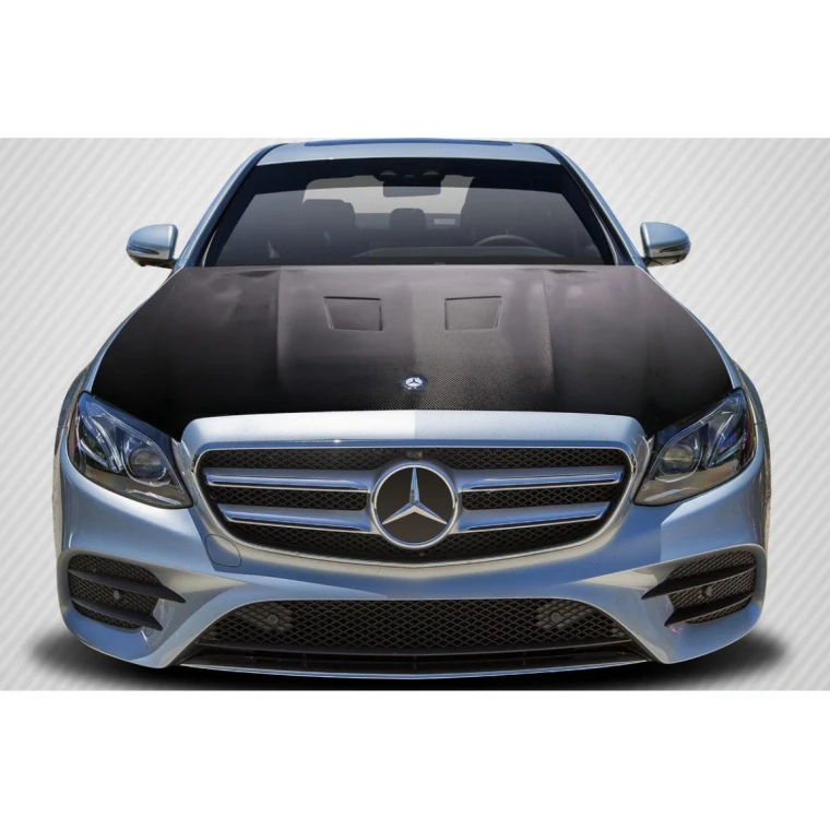 2014-2016 Mercedes E Class Black Series Carbon Fiber Hood - image 1