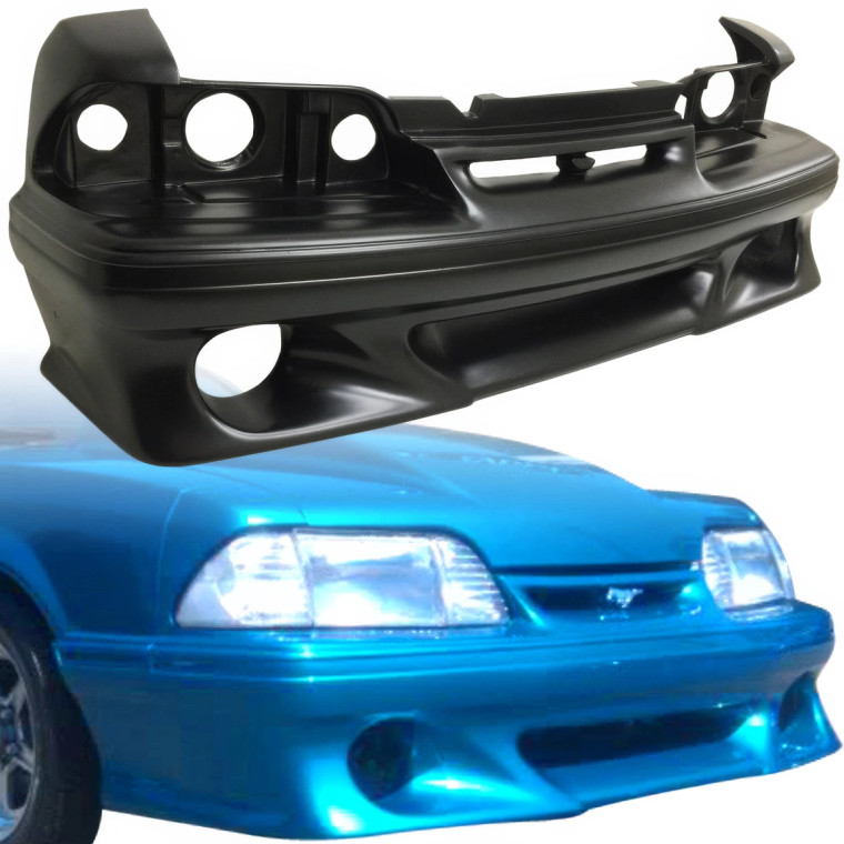 VSaero FRP STALK Front Bumper > Ford Mustang 1987-1992 > 2dr - image 1