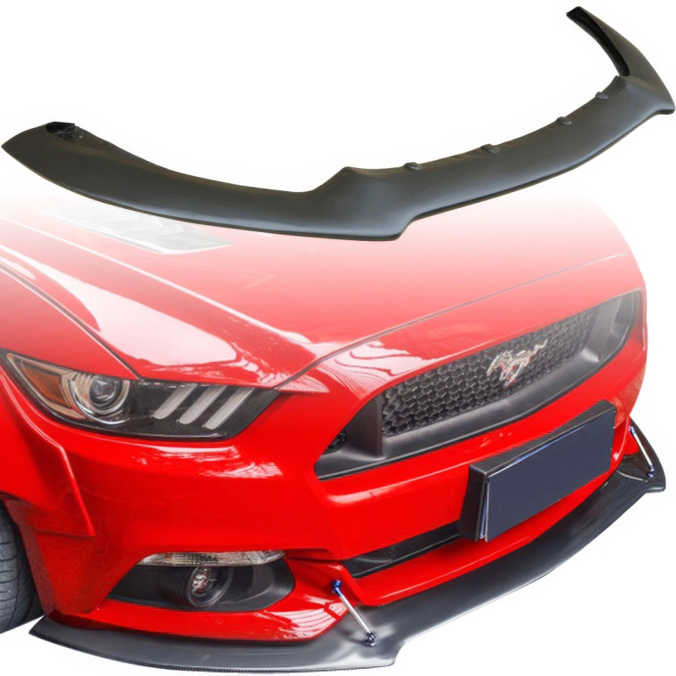 VSaero FRP KTOT Front Lip > Ford Mustang 2015-2017 - image 1