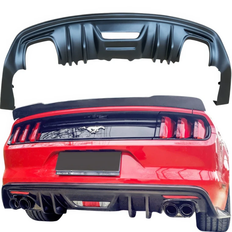 FRP KTOT Rear Lip > Ford Mustang 2015-2017 - image 1
