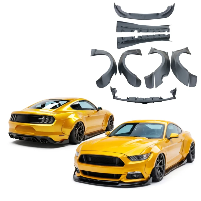 FRP RBOT Wide Body Kit > Ford Mustang 2015-2017 - image 1