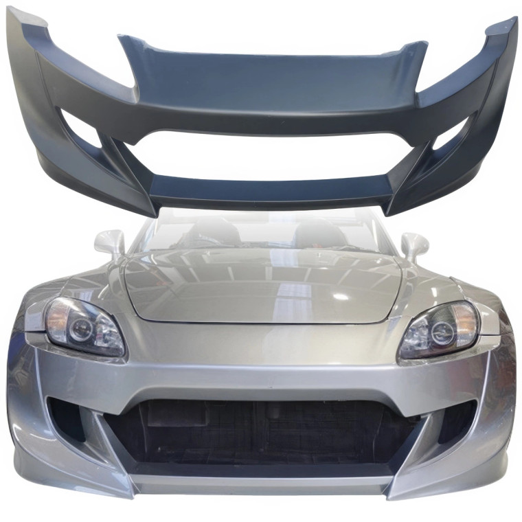 VSaero FRP TKYO Wide Body Front Bumper > Honda S2000 AP1 2000-2009 - image 1