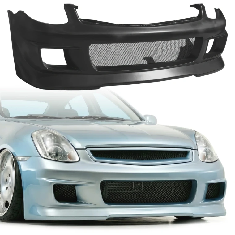FRP TRUS Front Bumper > Infiniti G35 Sedan 2003-2004 > 4dr Sedan - image 1