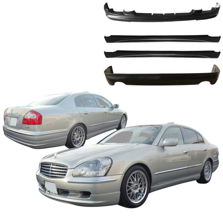VSaero FRP WAL Body Kit 4pc > Infiniti Q45 F50 Cima 2002-2004 - image 1