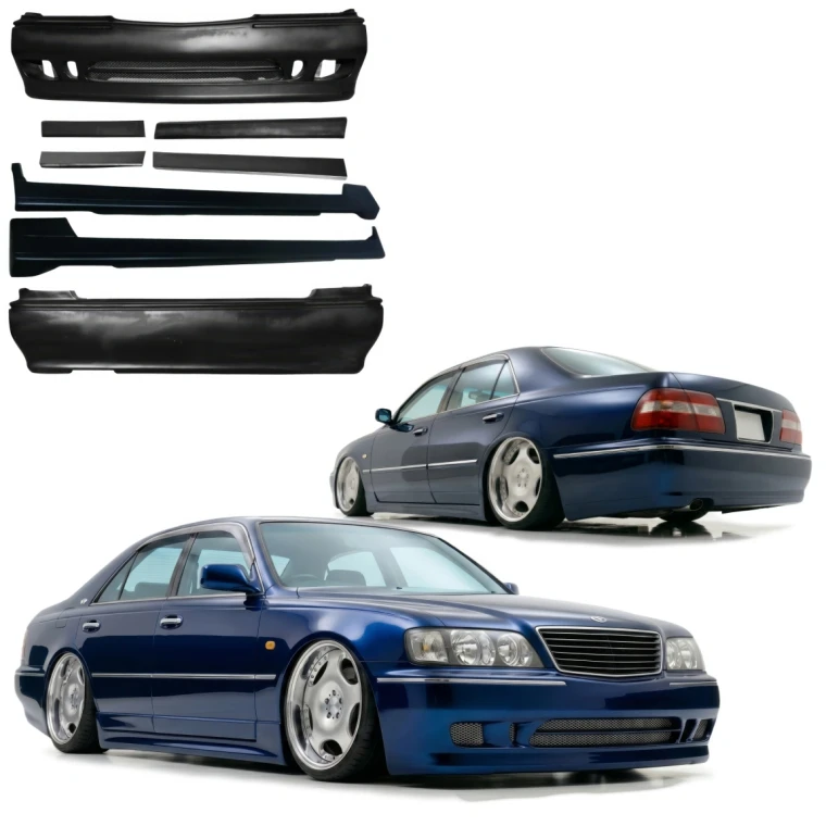 FRP JD Body Kit 8pc > Infiniti Q45 Y33 Cima 1997-2001 - image 1