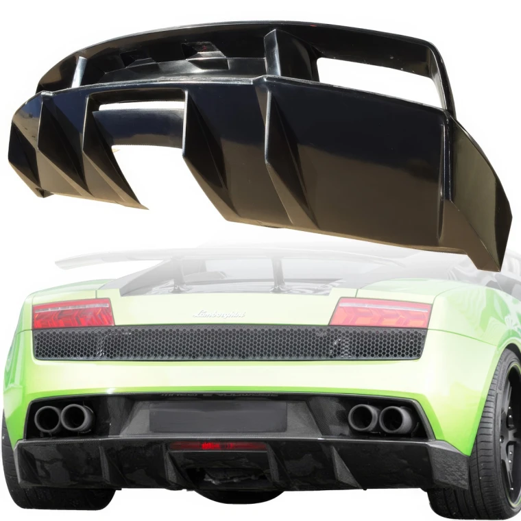 FRP LP540 LP550 SL Rear Diffuser > Lamborghini Gallardo 2009-2013 - image 1