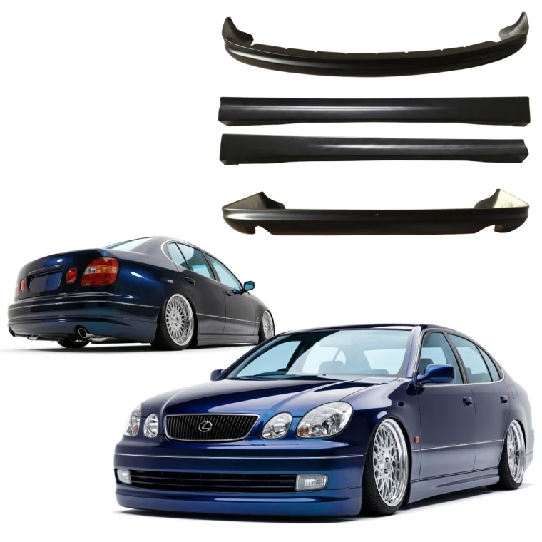 FRP FSPO v1 Body Kit 4pc > Lexus GS300 1998-2002 - image 1