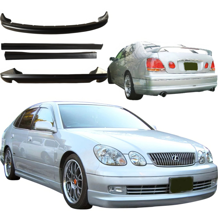 VSaero FRP WAL EXEC Body Kit 4pc > Lexus GS300 1998-2002 - image 1