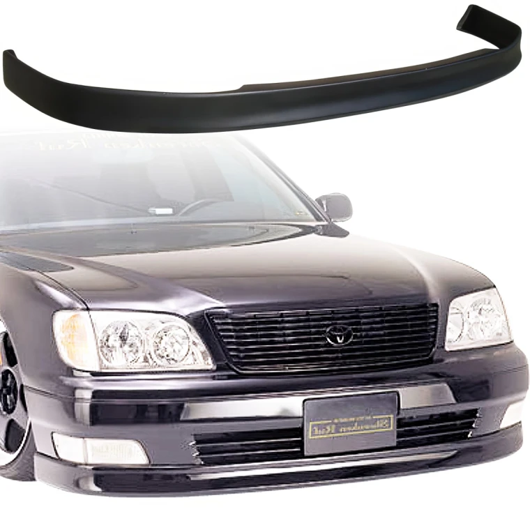 FRP FKON Front Lip Valance > Lexus LS400 UCF21 1998-2000 - image 1