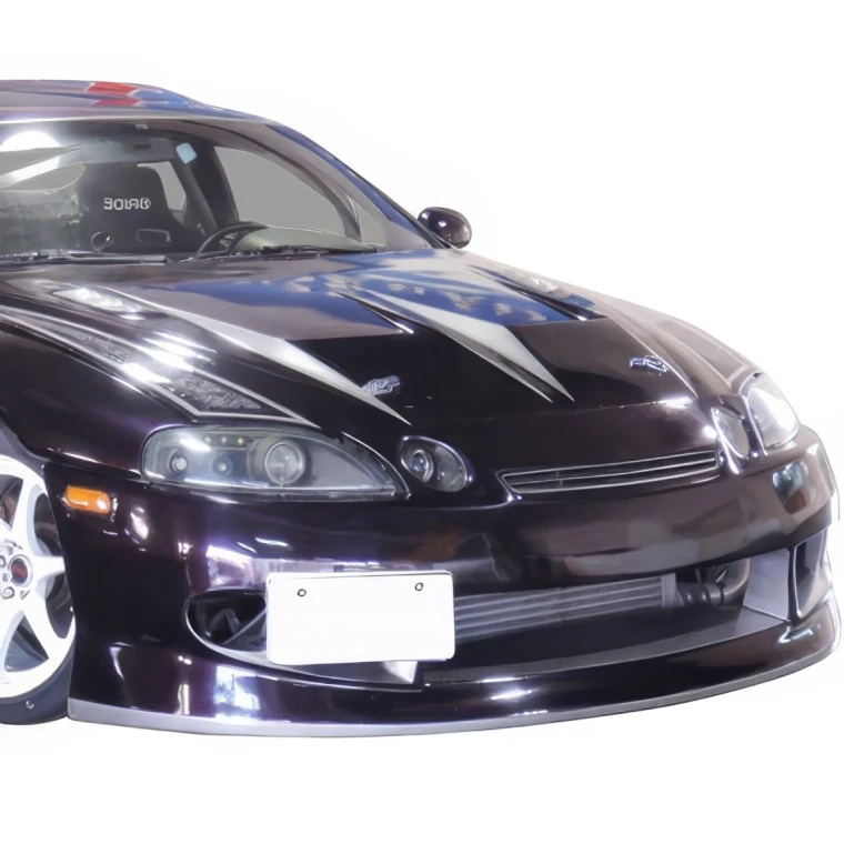 FRP VERT RIG Wide Body Front Bumper 3pc > Lexus SC300 1992-2000 - image 1