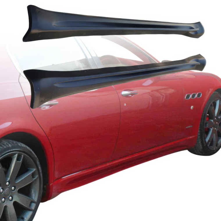 VSaero FRP WAL Side Skirts for Maserati Quattroporte 2009-2012 - image 1