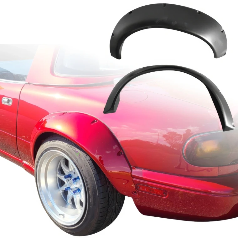 FRP TKYO Wide Body Fender Flares (rear) 80mm > Mazda Miata (NA) 1990-1997 - image 1