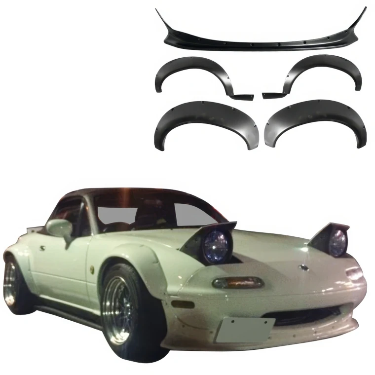 FRP TKYO Wide Body Kit 5pc > Mazda Miata (NA) 1990-1997 - image 1