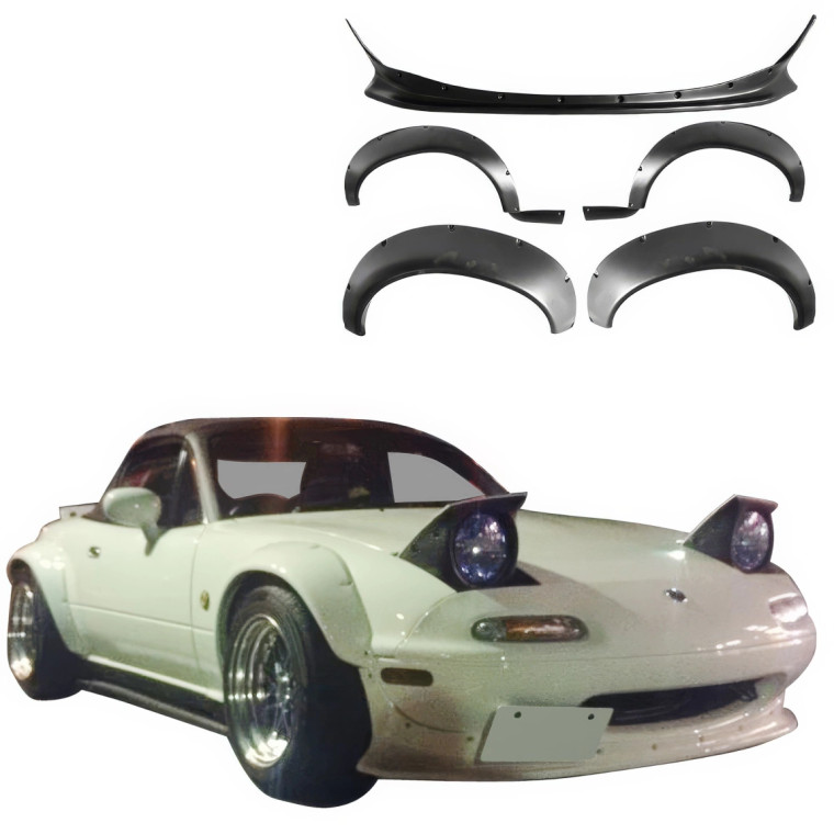 VSaero FRP TKYO Wide Body Kit 5pc > Mazda Miata MX-5 (NA) 1990-1997 - image 1