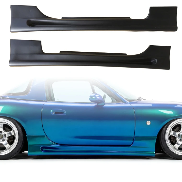 FRP BOME Side Skirts > Mazda Miata (NB) 1998-2005 - image 1