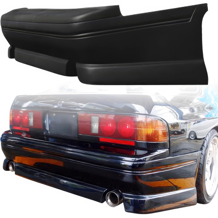VSaero FRP GSPO Rear Bumper for Mazda RX-7 (FC3S) 1986-1992 - image 1