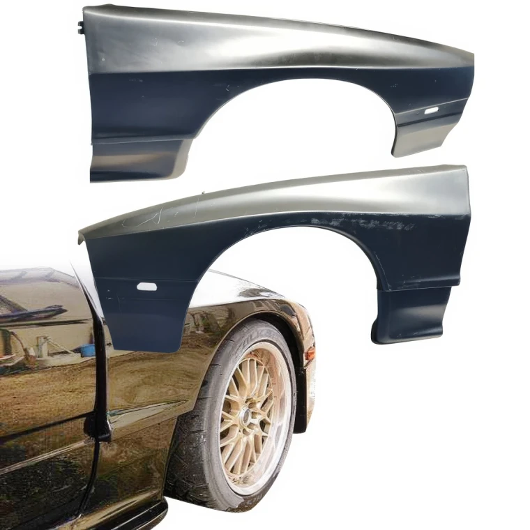 FRP TDES Wide Body Fenders (front) 25mm > Mazda RX-7 (FC3S) 1986-1992 - image 1