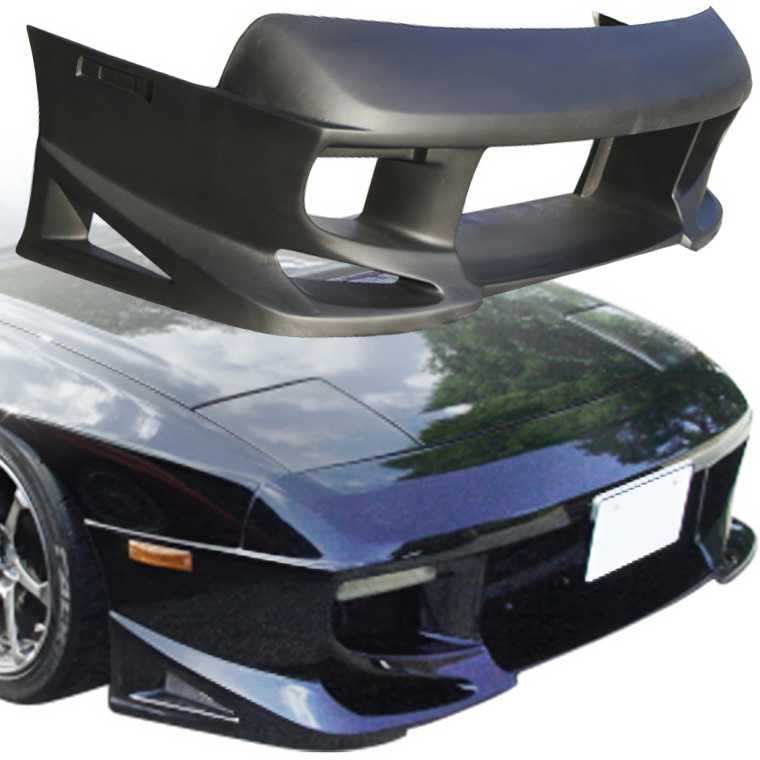VSaero FRP RMAG Front Bumper > Mazda RX-7 (FC3S) 1986-1992 - image 1