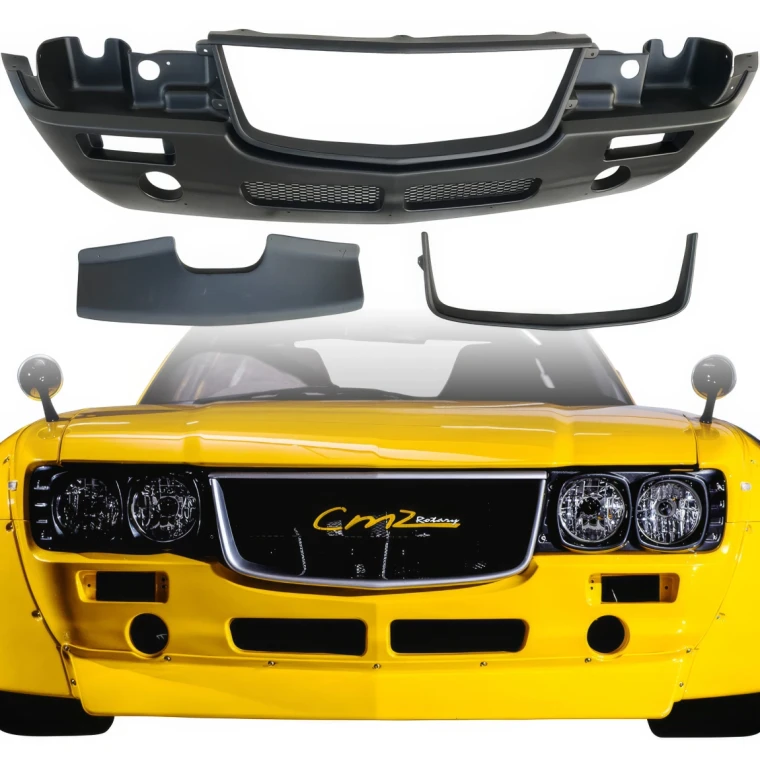 FRP TKYO Boss Wide Body Front Bumper 3pc > Mazda RX-7 (FD3S) 1993-1997 - image 1