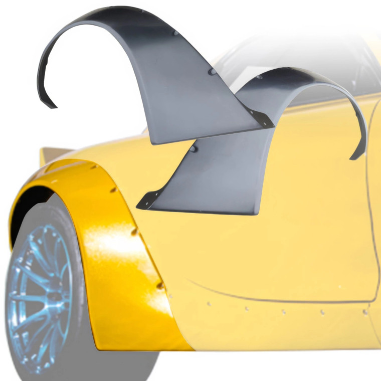 VSaero FRP TKYO Boss Wide Body Fender Flares (rear) 80mm > Mazda RX-7 (FD3S) 1993-1997 - image 1