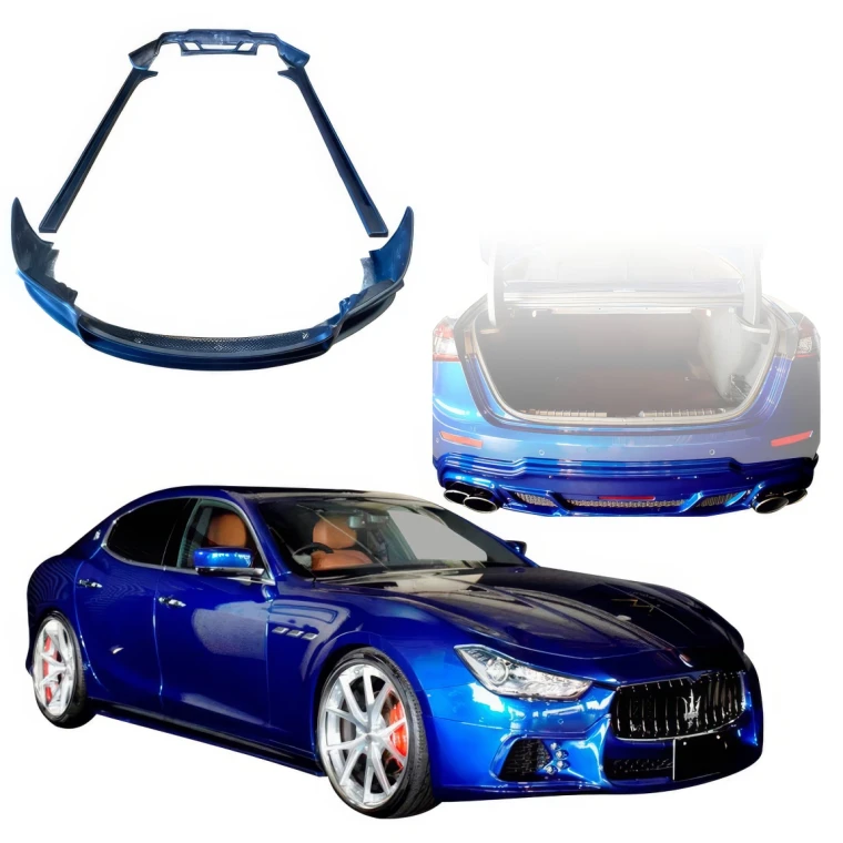 FRP WAL Body Kit 4pc > Maserati Ghibli 2013-2017 - image 1