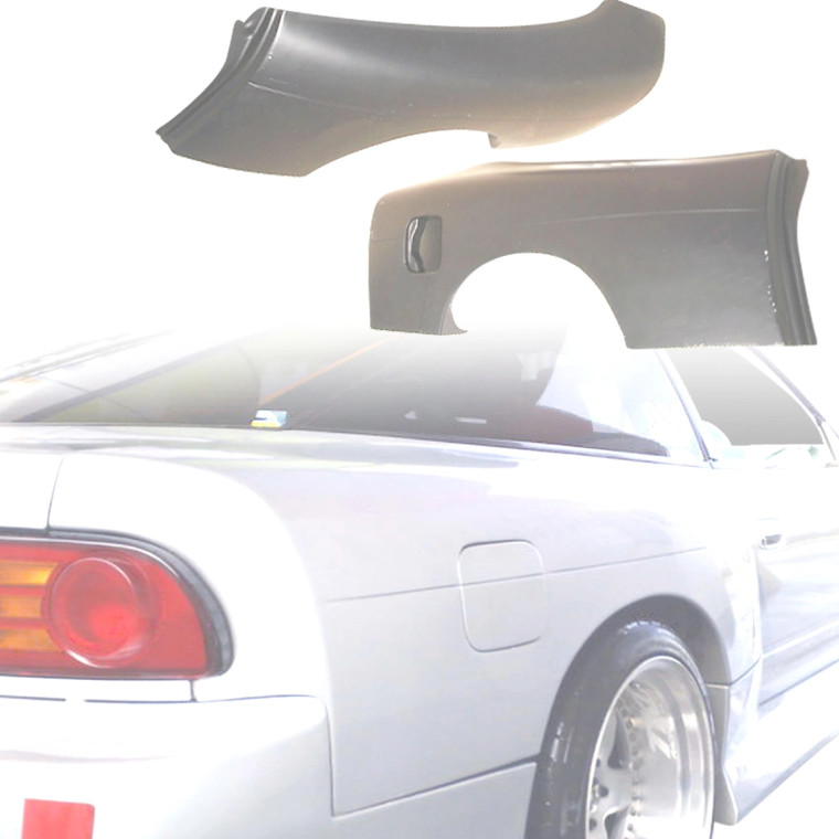 VSaero FRP BSPO Blister Wide Body 70mm Fenders (rear) > Nissan 240SX 1989-1994 > 3dr Hatch - image 1