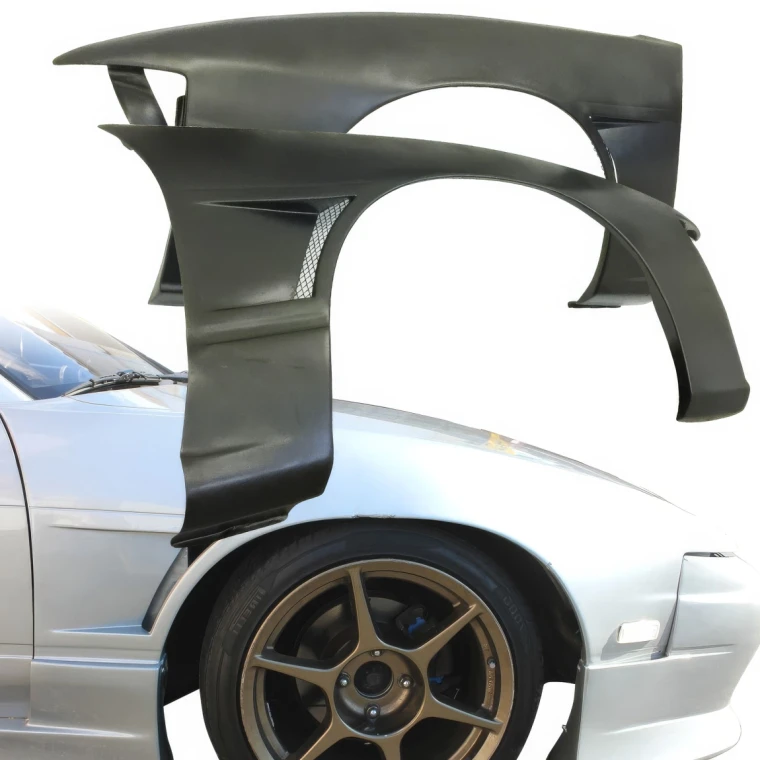 FRP MSPO Wide Body Fenders (front) 20mm > Nissan 240SX 1989-1994 > 2/3dr - image 1
