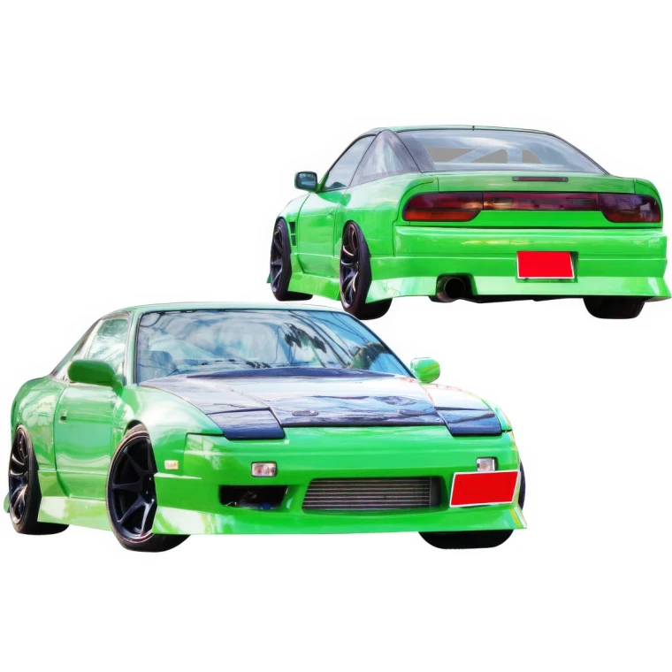 FRP URA v4 Body Kit 4pc > Nissan 240SX 1989-1994 > 3dr Hatch - image 1
