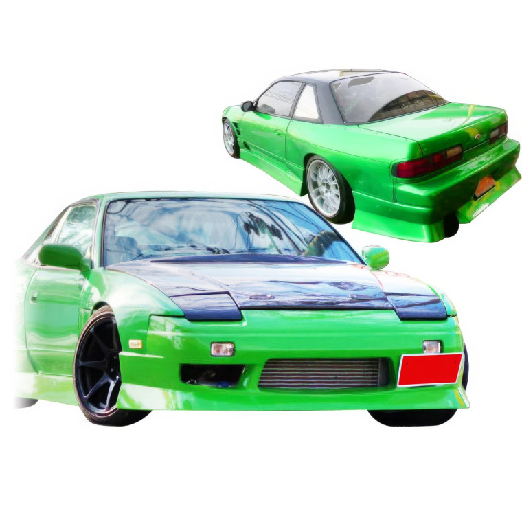 VSaero FRP URA v4 Body Kit 4pc > Nissan 240SX 1989-1994 > 2dr Coupe - image 1