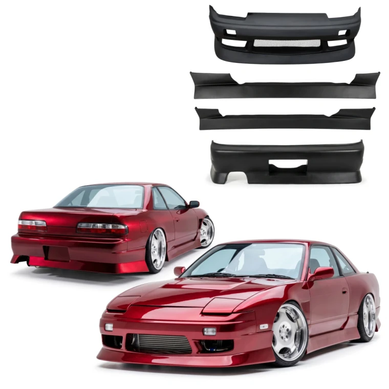 FRP URA v4 Body Kit 4pc > Nissan 240SX 1989-1994 > 2dr Coupe - image 1