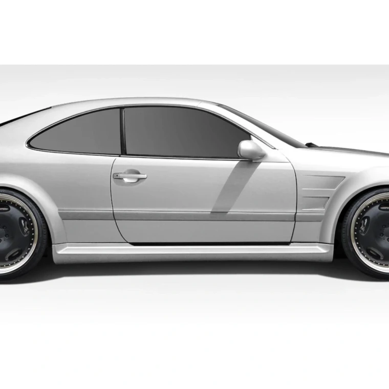 1998-2002 Mercedes CLK Black Series Look Side Skirts - image 1
