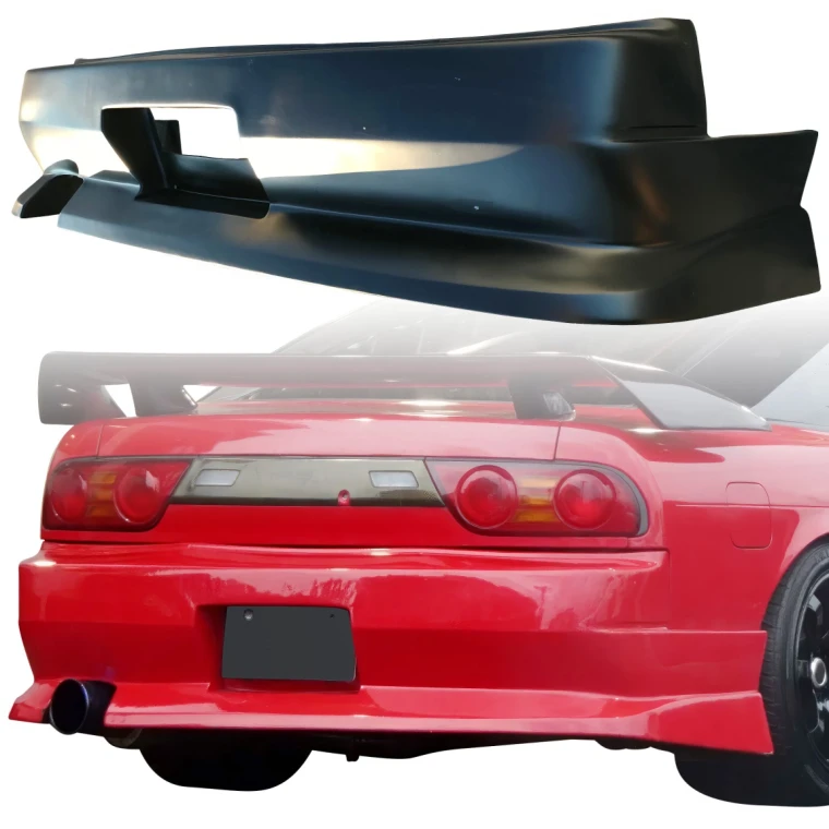 FRP WOR9 Rear Bumper > Nissan 240SX 1989-1994 > 3dr Hatch - image 1