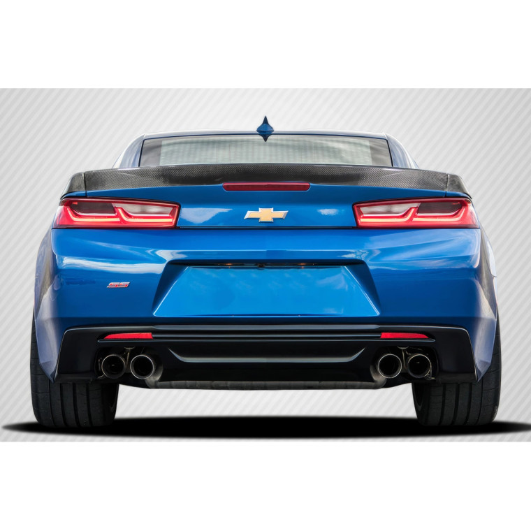 2016-2023 Chevrolet Camaro Carbon Creations Blade Look Rear Wing Spoiler - 3 Piece - image 1