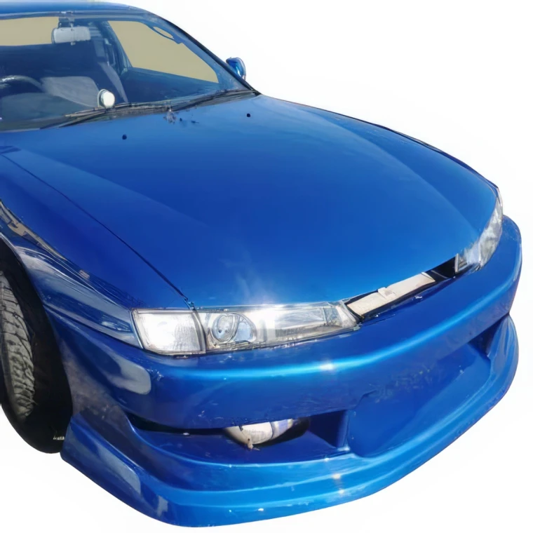 FRP WOR9 v1 Front Bumper > Nissan 240SX (S14) 1997-1998 - image 1