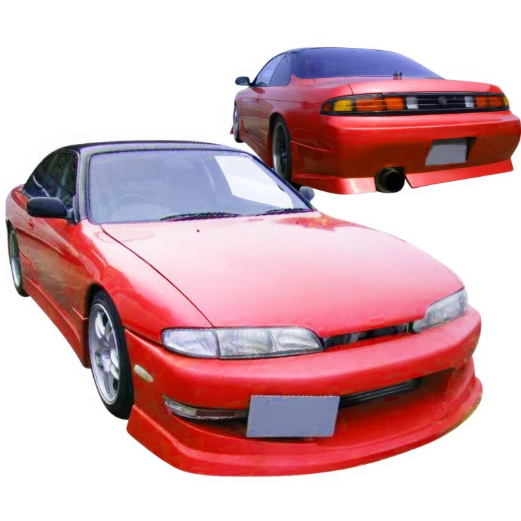 FRP WOR9 v1 Body Kit 4pc > Nissan 240SX (S14) 1995-1996 - image 1