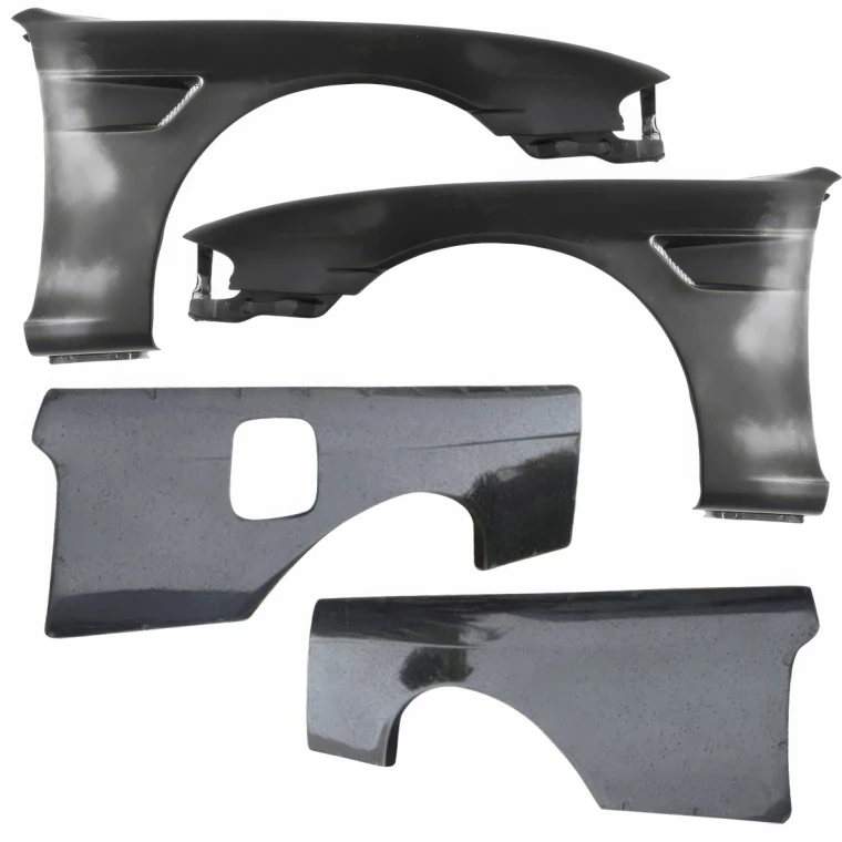 FRP TKYO v1 Wide Body Fender Set 4pc 30/30mm > Nissan 240SX (S14) 1995-1996 - image 1