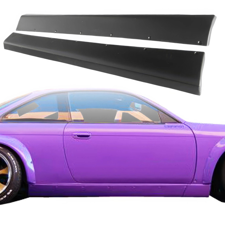 VSaero FRP TKYO Boss Wide Body Side Skirts > Nissan 240SX (S14) 1995-1998 - image 1