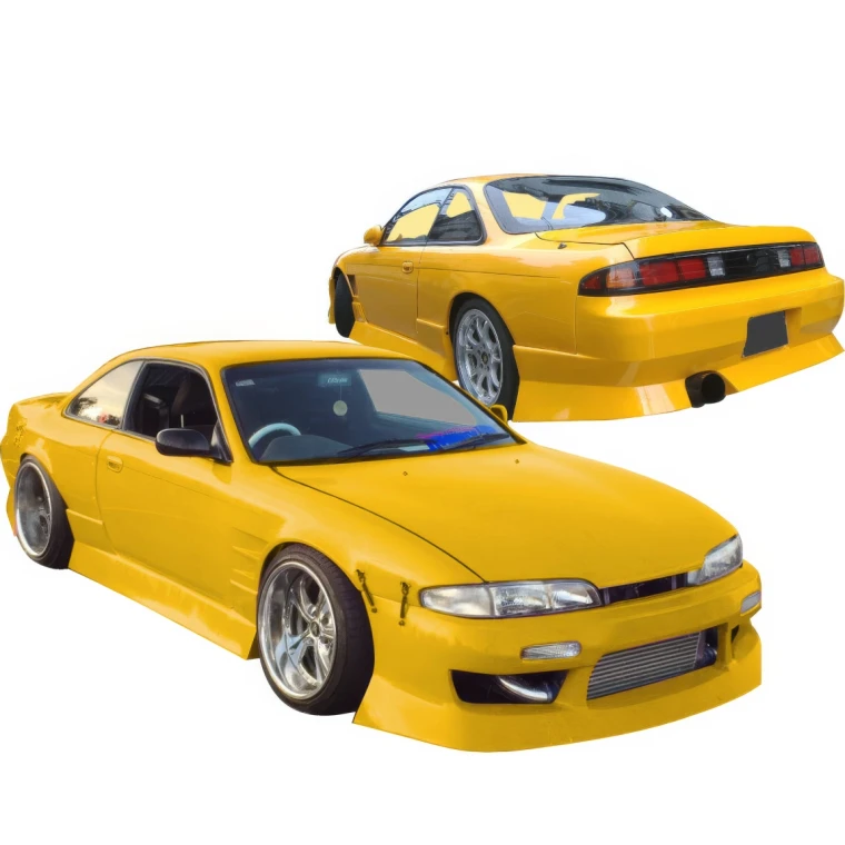 FRP URA Body Kit 4pc > Nissan 240SX (S14) 1995-1996 - image 1